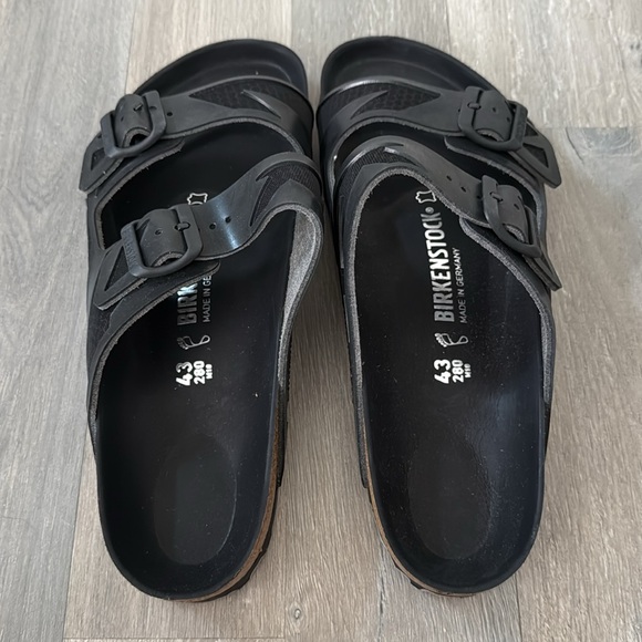 Birkenstock Mule Arizona Rubberized Black - Picture 7 of 8
